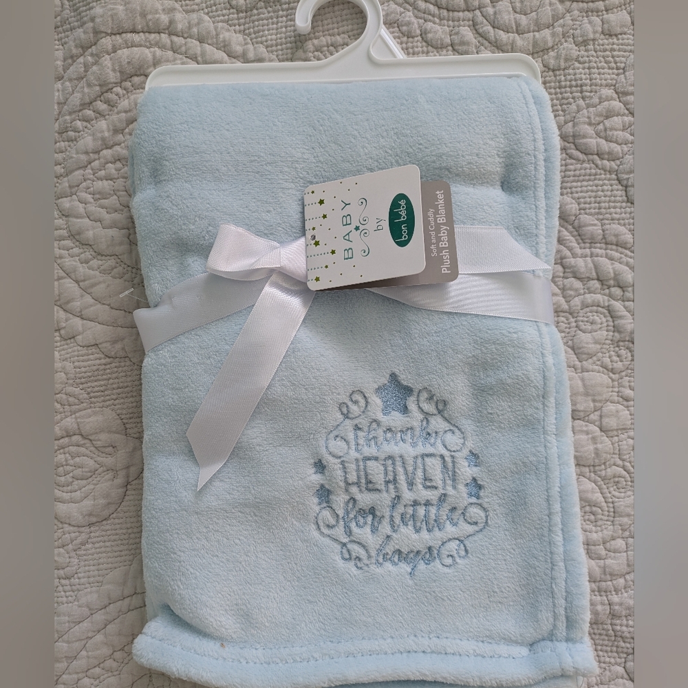 Baby Blue Fleece Blanket